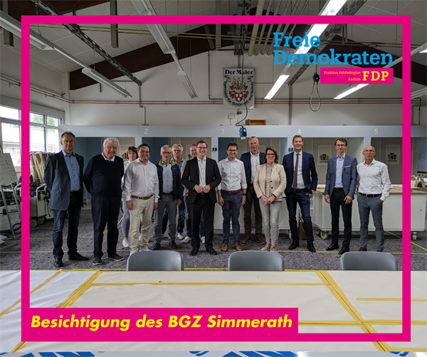 Besichtigung des BGZ Simmerath