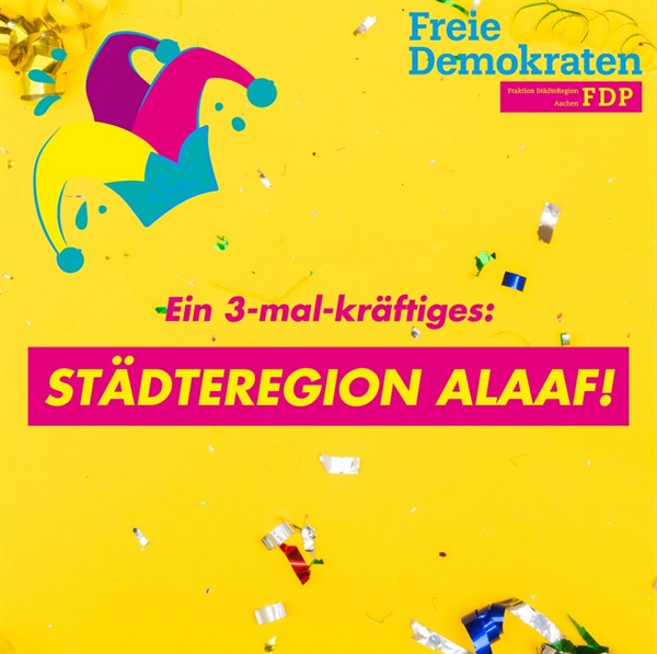 Dreimal vun Hätze StädteRegion Alaaf!